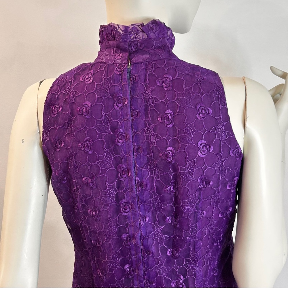 Late 60s Vintage Micro Mini Party Dress - Picture 12 of 17